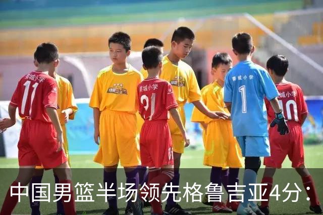 中国男篮半场领先格鲁吉亚4分：双核轮休 廖三宁13分贺希宁9分